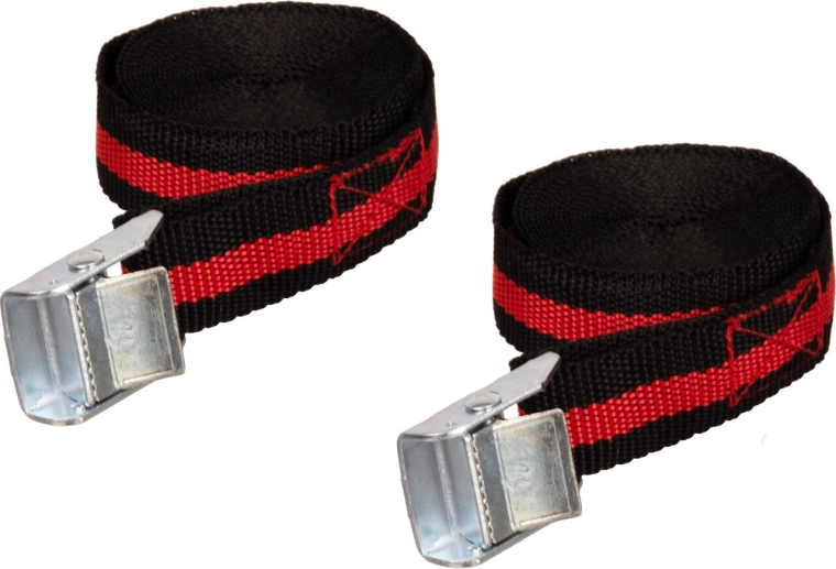 Pas mocujący z metalową klamrą 25 mm × 3 m, nośność 125 kg – 2 szt.