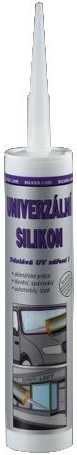 Uniwersalny silikon SILVER LINE 280 ml szary