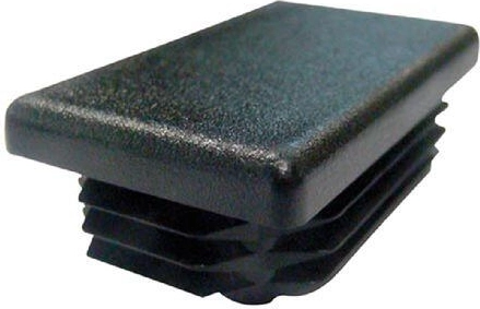 Zatyczka prostokątna 60 × 40 mm z LDPE, czarna (10 szt.)