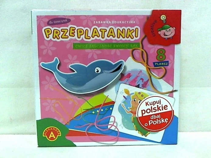 Dziecięce przewlekanki – obrazki do nawlekania dla dziewczynek