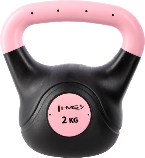 Kompozytowy kettlebell HMS 2 kg różowy