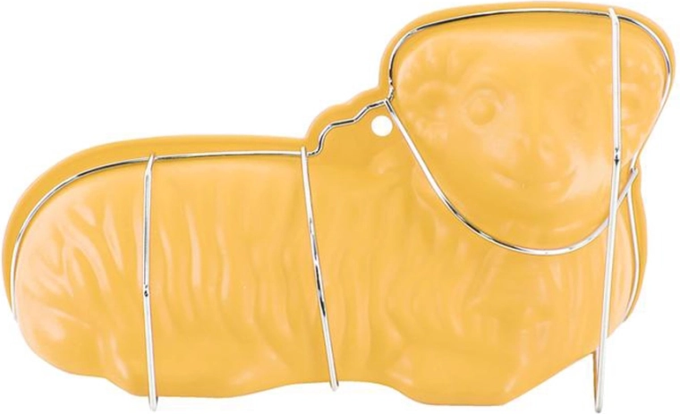 Silikonowa forma do baranka z metalowym stojakiem 32 × 16 × 9 cm