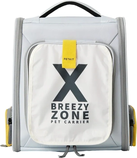 Petkit Breezy X zone plecak-transporterek dla zwierząt szary