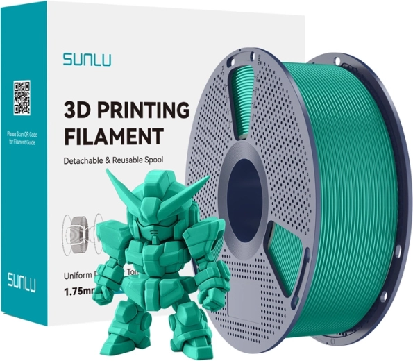 Filament Sunlu PLA+ 2.0 1,75 mm – trawiście zielony