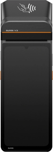 Sunmi V3 mobilny terminal płatniczy z drukarką 58 mm, NFC i 4G (Android 13, 3+32 GB)