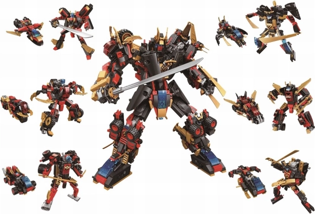 Strażnicy gwiezdnego rdzenia Qman - Zestaw konstrukcyjny 6w1