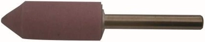 Trzpień ścierny walcowy ze szpicem 16 × 40 mm, trzpień 6 mm, ziarnistość 80