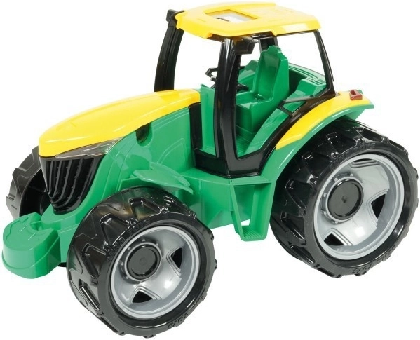 Zielono-żółty traktor dziecięcy 48 cm