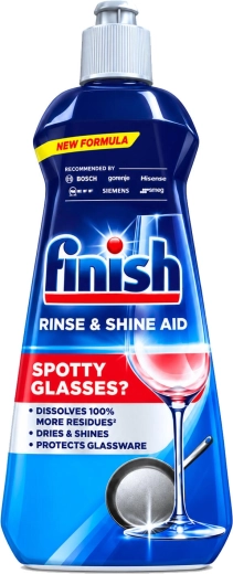 Płyn nabłyszczający do zmywarek Finish Shine & Dry Regular 400 ml