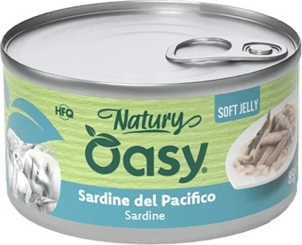 Oasy Natury Soft Jelly sardynka 85 g – karma uzupełniająca dla dorosłych kotów