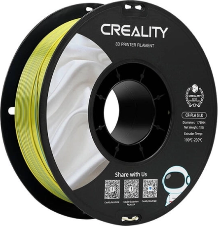 CR-Silk PLA filament CREALITY żółto-niebieski 1,75 mm