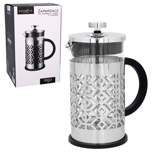 French press do herbaty i kawy 1 l