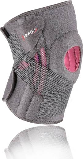 Orteza kolanowa z otwartą rzepką i krzyżowym ściąganiem