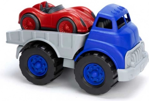 Ciężarówka z wyścigowym autem Green Toys