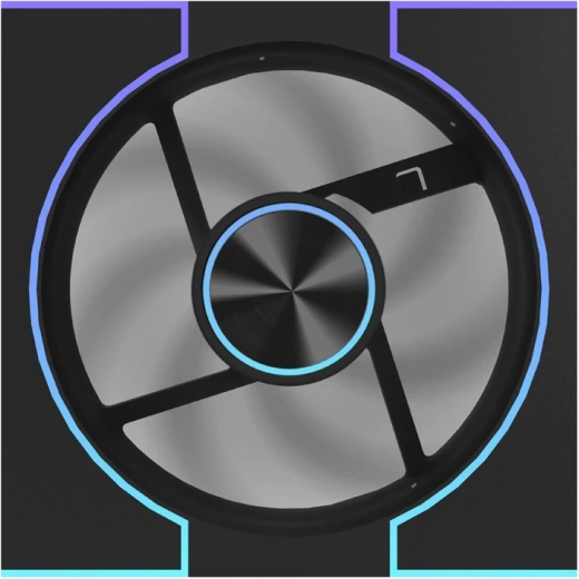 Wentylator DarkFlash DM8 LINE czarny