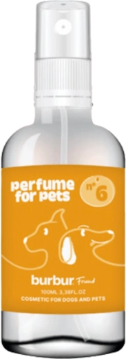Burbur naturalne perfumy dla psów i kotów – zapach nr 6, 100 ml
