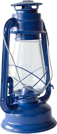 Lampa naftowa 30 cm niebieska