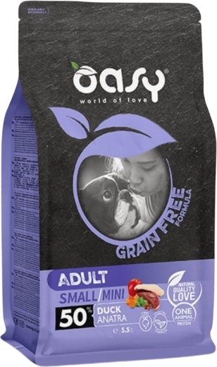 Oasy Grain Free Adult Medium/Large kaczka 12 kg