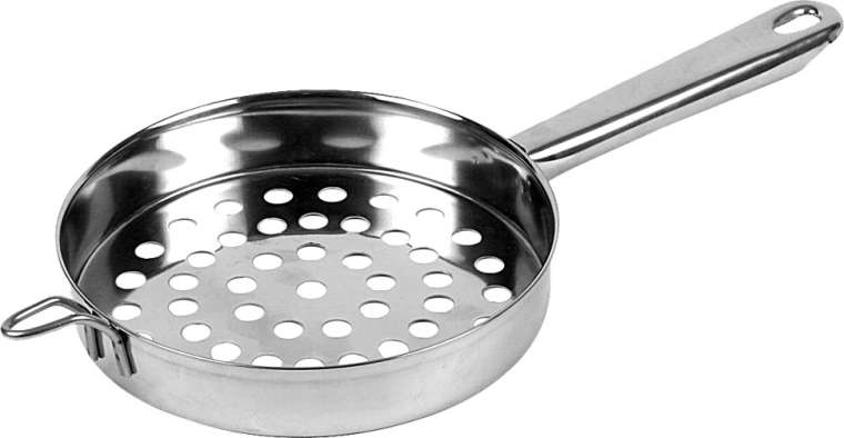 Nierdzewna tarka do klusek Orion 18 cm
