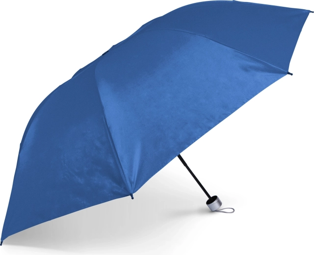 Ciemnoniebieski składany parasol o średnicy 96 cm