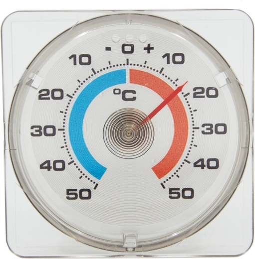 Okienny samoprzylepny termometr 7×7 cm