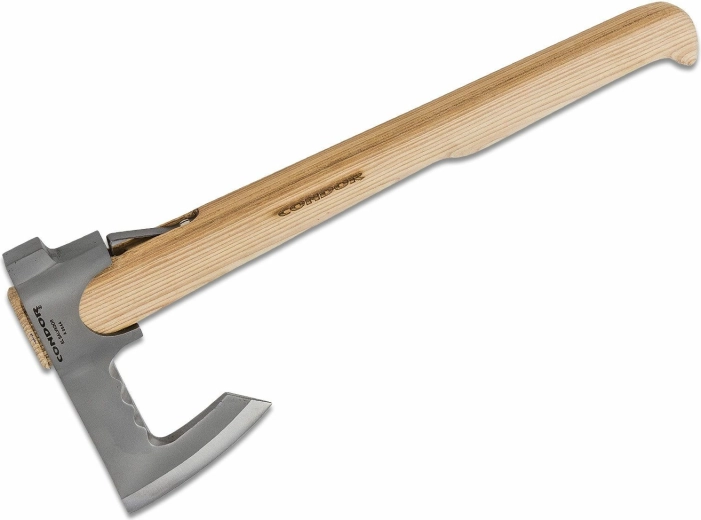 Zewnętrzna siekiera Condor Travelhawk ze skórzanym pokrowcem