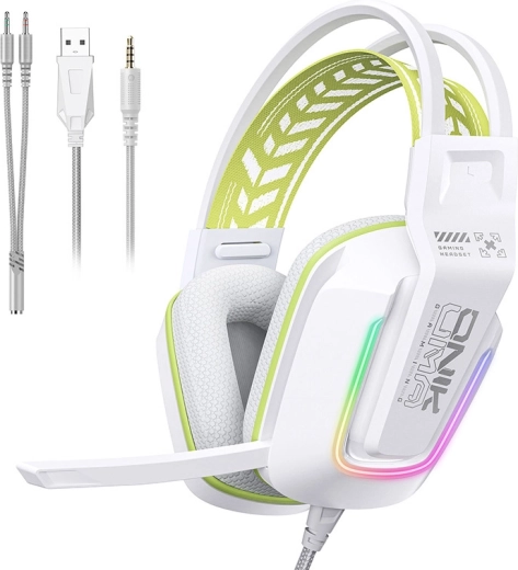 Słuchawki gamingowe Onikuma X13 białe
