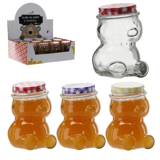 Słoik miś z nakrętką 300 ml