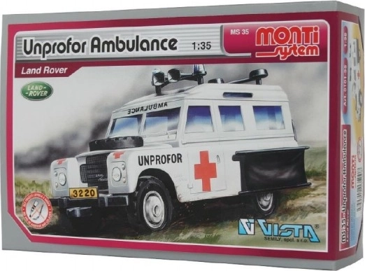 Zestaw Monti System UNPROFOR Ambulans Land Rover 1:35