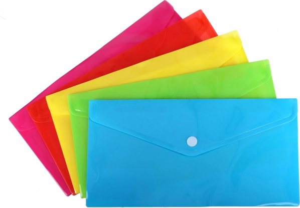 Teczka na dokumenty z zatrzaskiem 25x13 cm