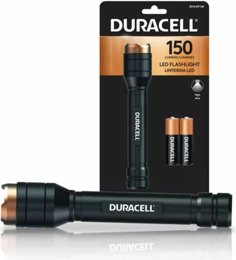 Duracell aluminiowa latarka 2× AAA 150 lm