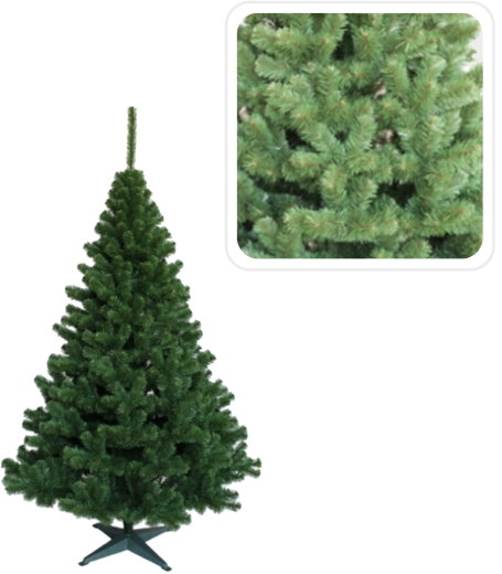 Sztuczna jodła bożonarodzeniowa 120 cm