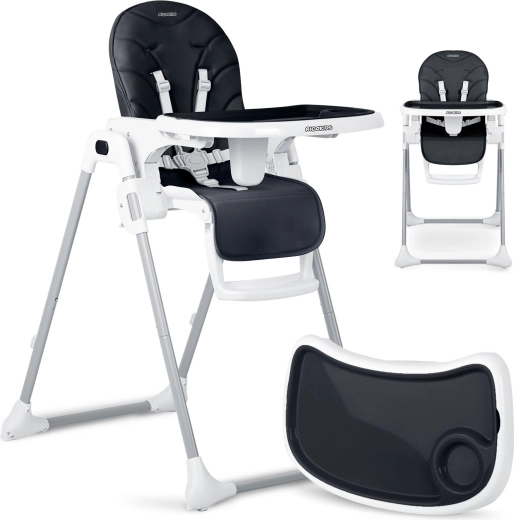 Krzesełko do karmienia RICOKIDS Tulo czarne