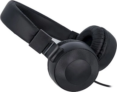 Setty przewodowe słuchawki z mikrofonem 1,2 m czarne