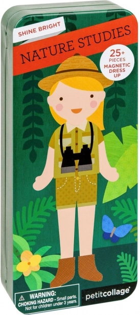 Magnetyczny zestaw puzzli Przyrodniczka od Petit Collage