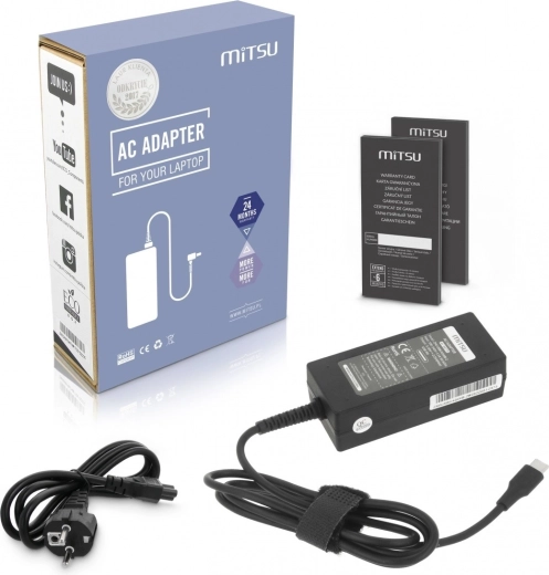 Mitsu zasilacz USB-C do laptopa 45 W (Power Delivery)