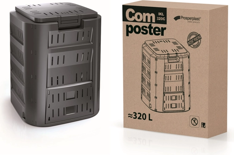 Kompostownik Compogreen 320 l czarny