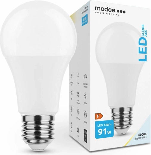 Żarówka LED Modee Smart Lighting Globe E27 13 W zimna biel