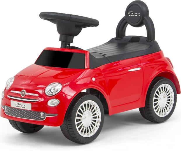 Jeździk dziecięcy Milly Mally Fiat 500 czerwony