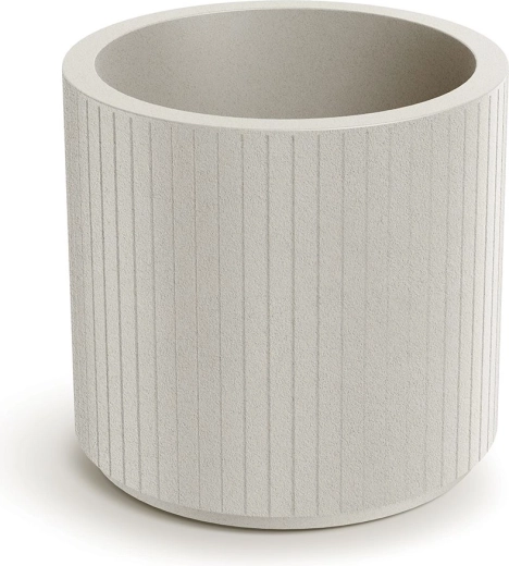 Donica Coro Round 48 cm piaskowa