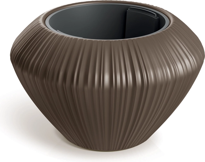 Donica OROHA 56 cm w kolorze laskowy orzech – 1 sztuka