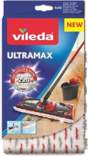 Vileda Ultramax wymienna nakładka Microfibre 2w1 do twardych podłóg