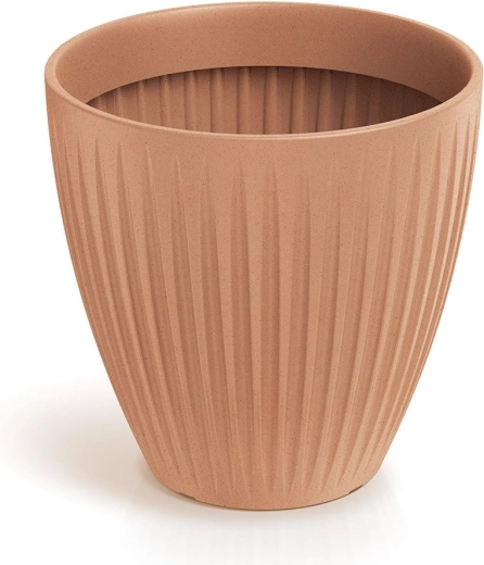 Donica Latia Round Midl 40 cm terakota