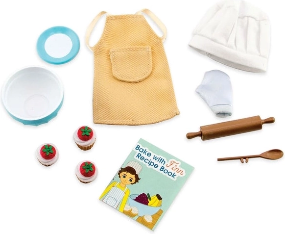 Ubranko dla lalki Lottie – cukierniczka