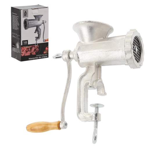 Ręczna maszynka do mięsa nr 10 z żeliwa