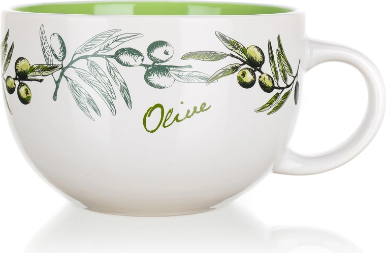 Ceramiczny kubek Jumbo Olives 660 ml