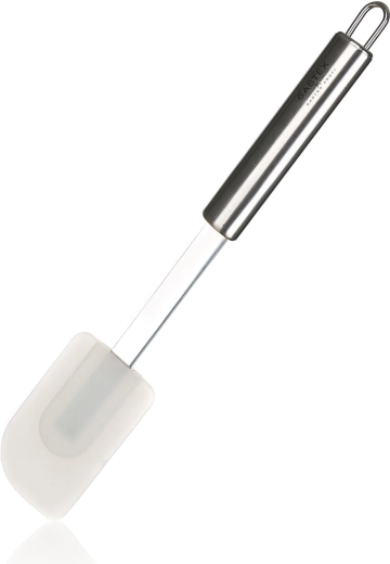 Szpatuła AZORA 24 × 5 cm ze stali nierdzewnej z silikonem