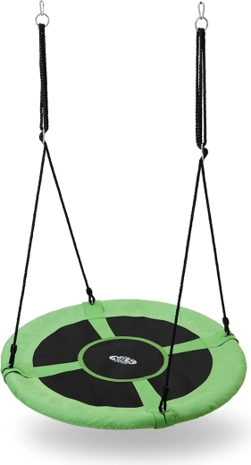 Huśtawka bocianie gniazdo NILS Camp 100 cm zielona