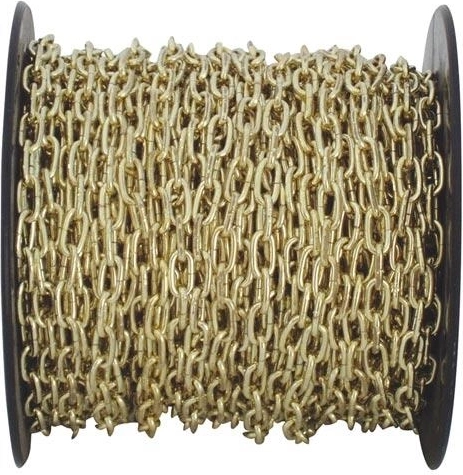 Łańcuch U500/1 mosiądzowany 25 m