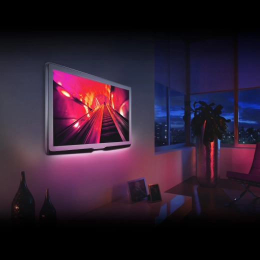 Przycinana taśma LED RGB za telewizor